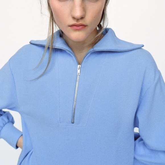 Zara soft dress with zipper - Picture 3 of 6